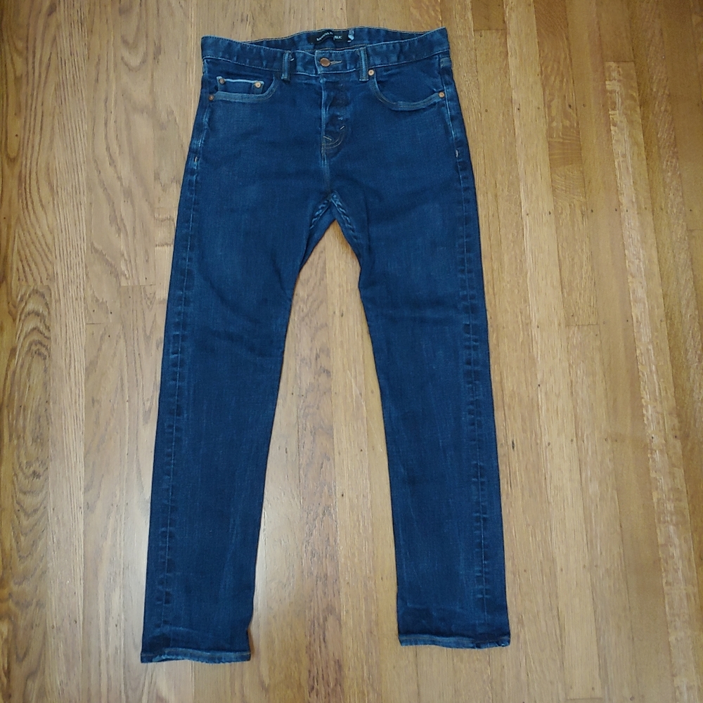 Banana Republic Slim Straight Buttonfly Jeans